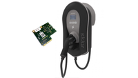 Thumbnail for Zappi V2.1 Eco-smart EV Charge Point (inbuilt Wifi) 22kW 3PH Type 2 Tethered Black with Tamper Kit £761 +vat