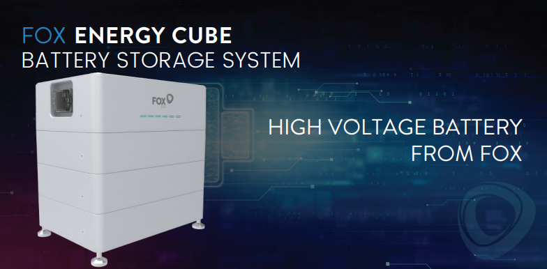 Fox Energy Cube HV ECS2900 V2 2.88kWh Slave Battery £788 + vat