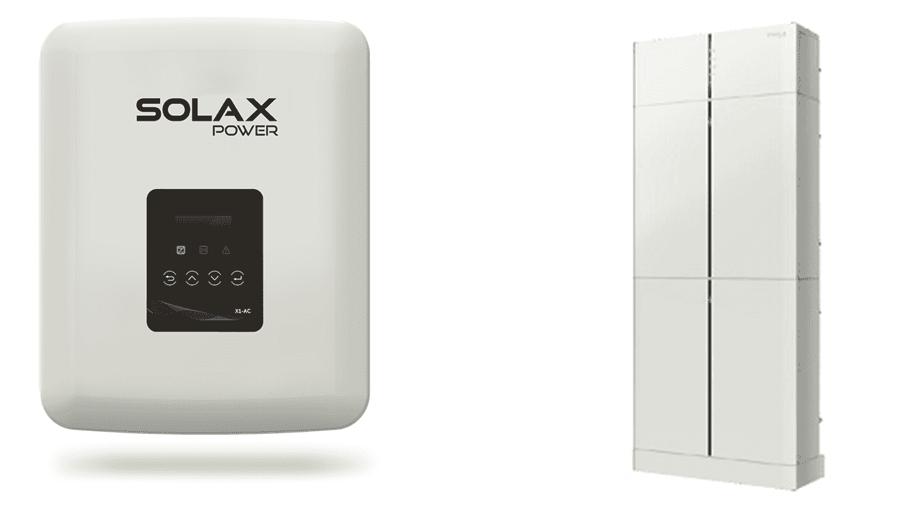 Solax X1 AC 3.6kW AC Charger with 2 x T-30 Batteries (6kwh) £3,010 +vat