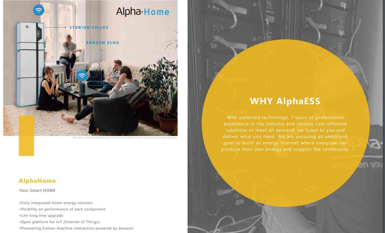 AlphaHome energy solution benefits overview
