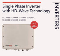 Thumbnail for SolarEdge 6000W Single Phase HD Wave Inverter NO DISPLAY - I.T.S Technologies