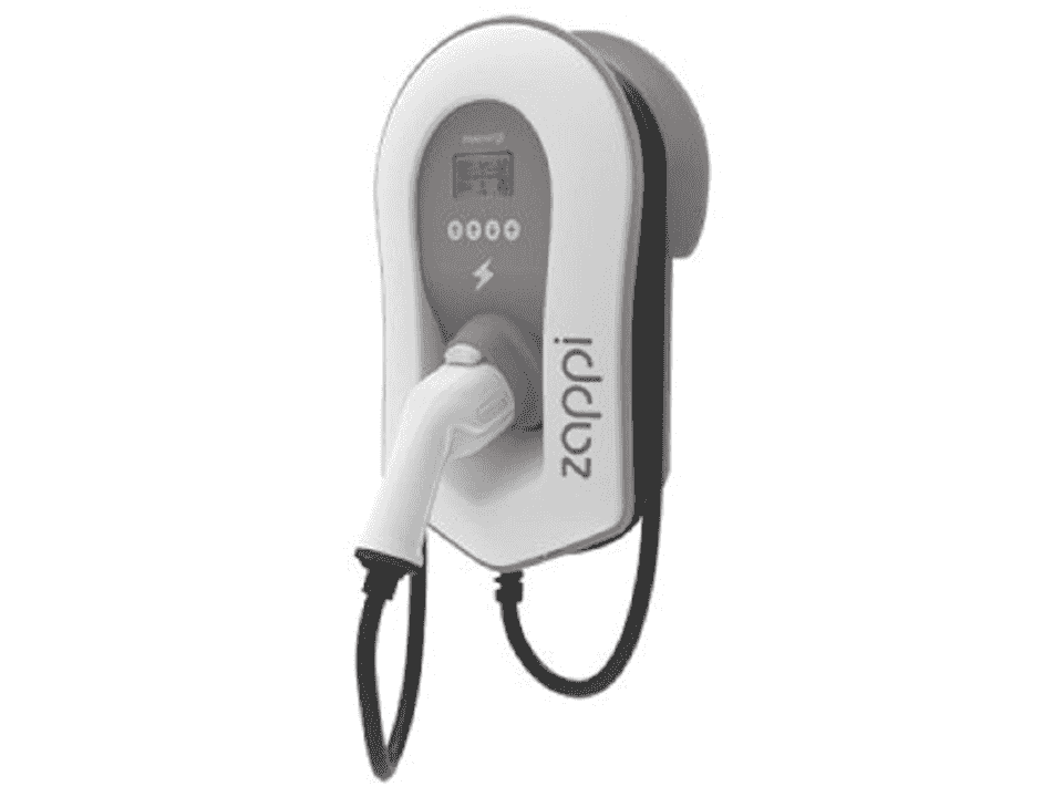 Zappi V2.1 Eco-smart EV Charge Point (inbuilt Wifi) 22kW 3PH Type 2 Tethered White - ITS Technologies