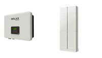 Thumbnail for solax x1 g4 hybrid inveter 6.0kw and 6kwh battery