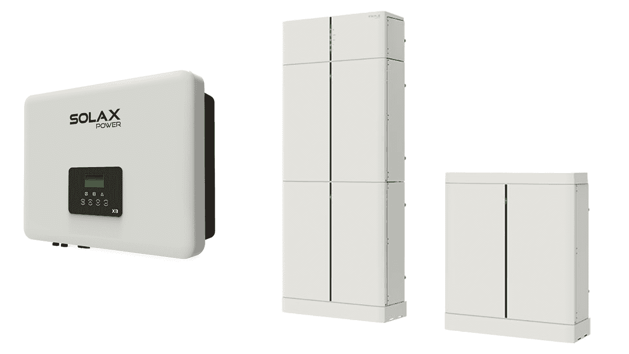 solax x1 hybrid 5.0kw and TP30 9.0kW battery