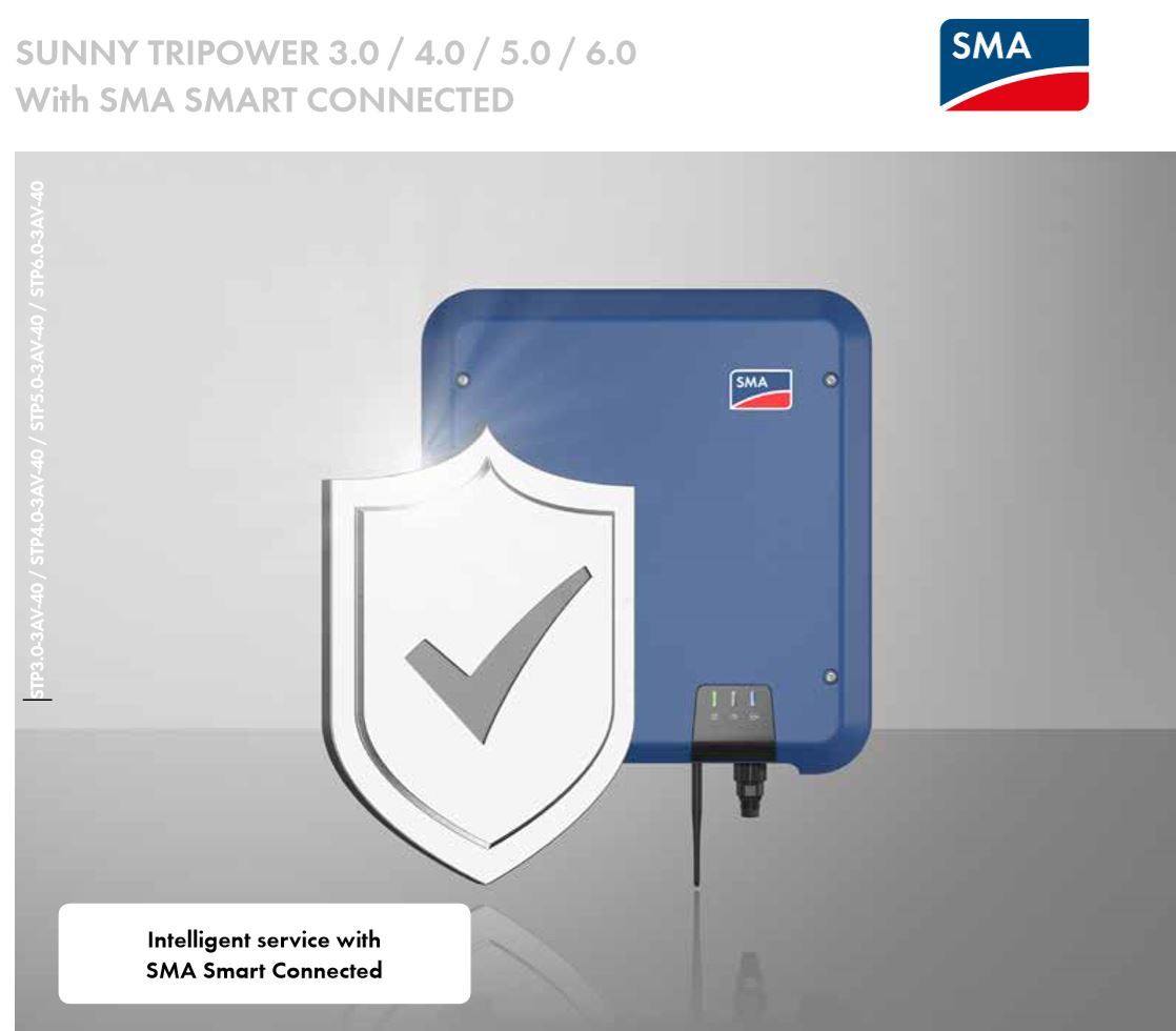 SMA Sunny Tripower 10kW AV40 Three Phase Inverter £1,828 +VAT
